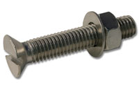 M4 Slotted Countersunk Machine Screws