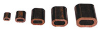4mm BS Copper Ferrule Bag of 100