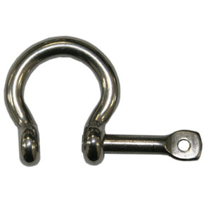 Stainless Steel Captive Pin Bow Shackles 