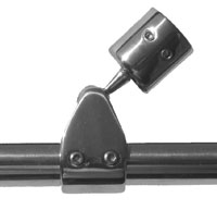 Rail Mount Swivel Ball Fitting