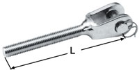 Metric Stud Fork 