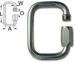 Zinc Plated Square Rapid Links