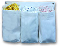 Halyard Bag, Triple - WHITE