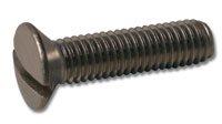 5mm A4 Slotted Raised Countersunk Machine Screws