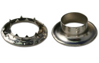Ni Plated Brass Grommet 8mm (0)
