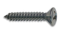 Self Tapping Screws - Pozi Raised Countersunk