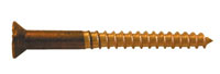 Countersunk Bronze Wood Screws