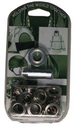 Plated Brass Grommet Kits