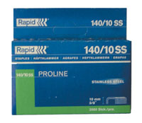 Type 140 S/S Staples 10mm Box of 2000
