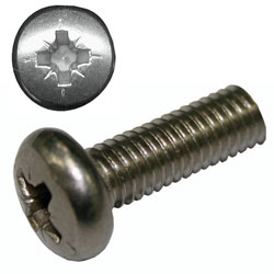 Pozi Pan Head Machine Screws