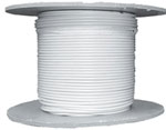 3mm 7x7 White PVC Coated Stainless Steel Wire - Per Metre