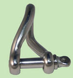 Stainless Steel Twisted Bow Shackles