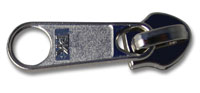 No.10 Double Metal Slider for Coil Zip - SILVER
