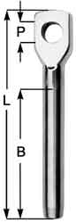 Machined Swage Eye Terminals