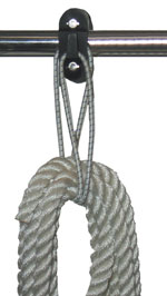 Nylon Rail Mounted Rope Holder