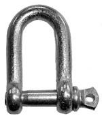 Galvanised D Shackles