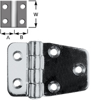 Short Side Door Hinge Stainless Steel