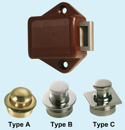 Mini Push Button Latch with Knob