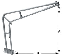 Deck Mounting Davits