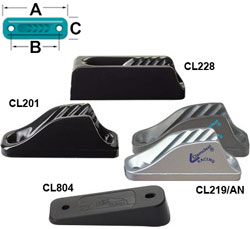 Cleats for Up To 12mm Rope