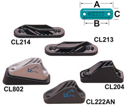 Cleats For Up To 6MM Rope