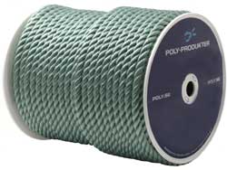 Polysoft 3 Strand Green (Sold Per Reel)