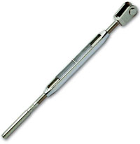 Hasselfors Chrome Bronze Fork/Stud Rigging Screw