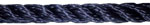 Polysoft 3 Strand Navy Rope (Sold Per Metre)