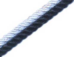 Polyester 3 Strand Rope 16mm - Black