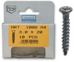 Pre-Pack Pozi Countersunk Hinge Screw