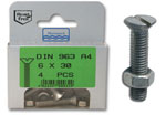 Pre-Pack Countersunk Machine Screw