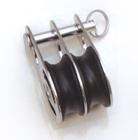 Double Block with Clevis Pin 25mm