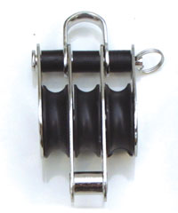 Treble Block with Centre Becket 25mm