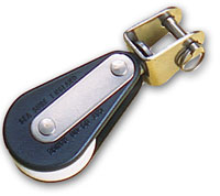 Single Block with Hanging Swivel 28mm