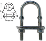 Stürmer Unicraft 6201305 UBK 3000 Lot de 2 chandelles pliables et réglables en hauteur 4 niveaux de grille 
