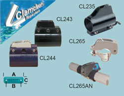 Cleats for Tubes 30 to 37mm