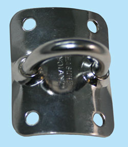 73 x 65mm Curved Horizontal Mast Plate