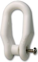 Large Plastic Screw on Shackle