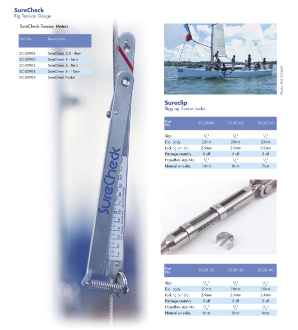 Rigging equipment catalogue